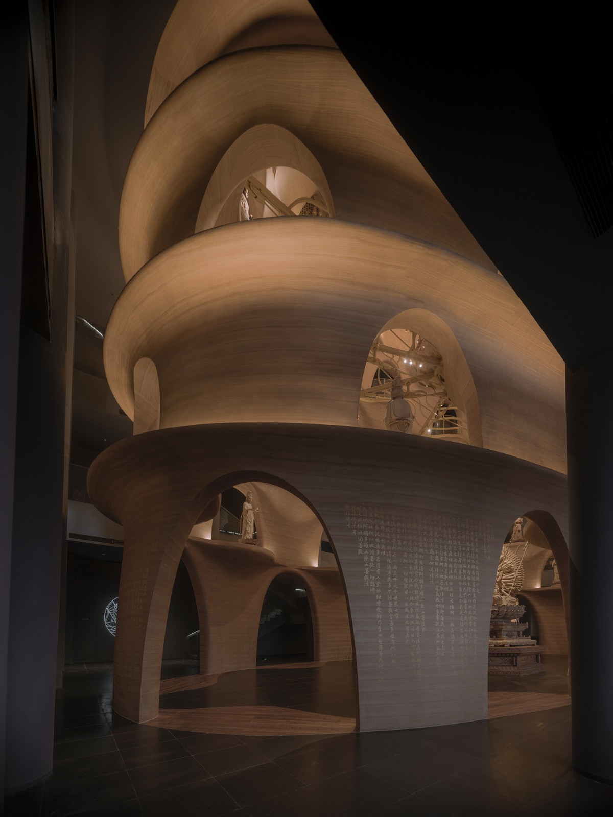 BIM建筑|祖山济心寺·木佛博物馆 /建筑营设计工作室 BIM建筑|祖山济心寺·木佛博物馆 /建筑营设计工作室