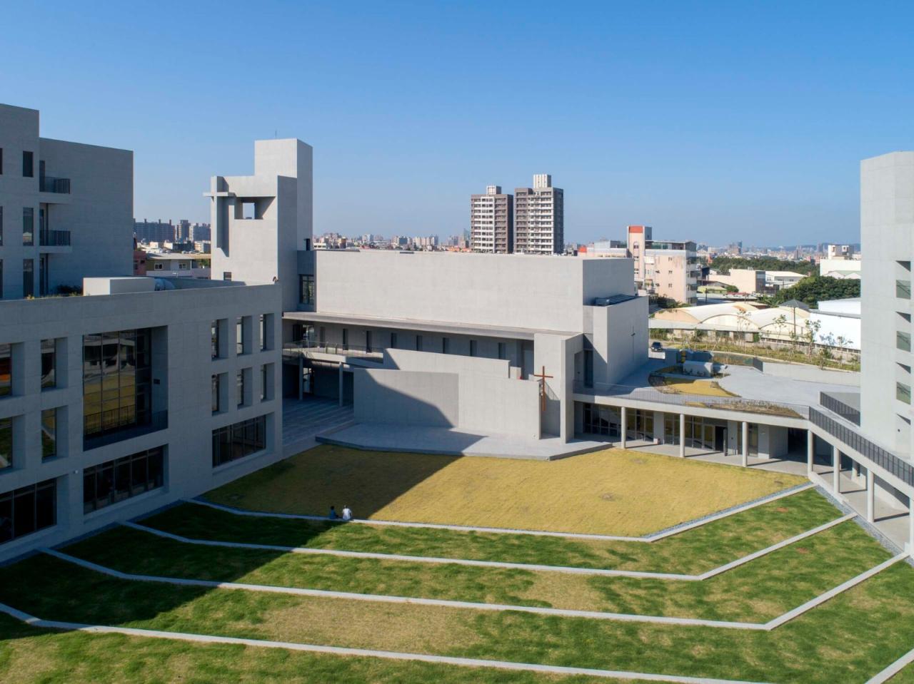BIM建筑|中华福音神研究学院八德校区教堂 / 潘冀联合建筑师事务所 BIM建筑|中华福音神研究学院八德校区教堂 / 潘冀联合建筑师事务所