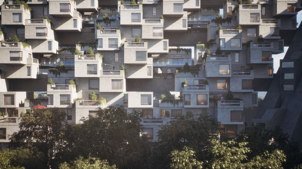 BIM建筑|数字科技重筑建筑理想: HILLSIDE,以虚幻引擎5与RealityCapture 重现栖息地67的最初愿景 / 萨夫迪建筑事务所 BIM建筑|数字科技重筑建筑理想: HILLSIDE,以虚幻引擎5与RealityCapture 重现栖息地67的最初愿景 / 萨夫迪建筑事务所