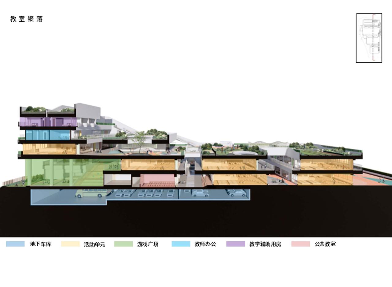 BIM建筑|深圳市南山区教育幼儿园深圳湾分部 / 深圳市天华建筑设计 BIM建筑|深圳市南山区教育幼儿园深圳湾分部 / 深圳市天华建筑设计