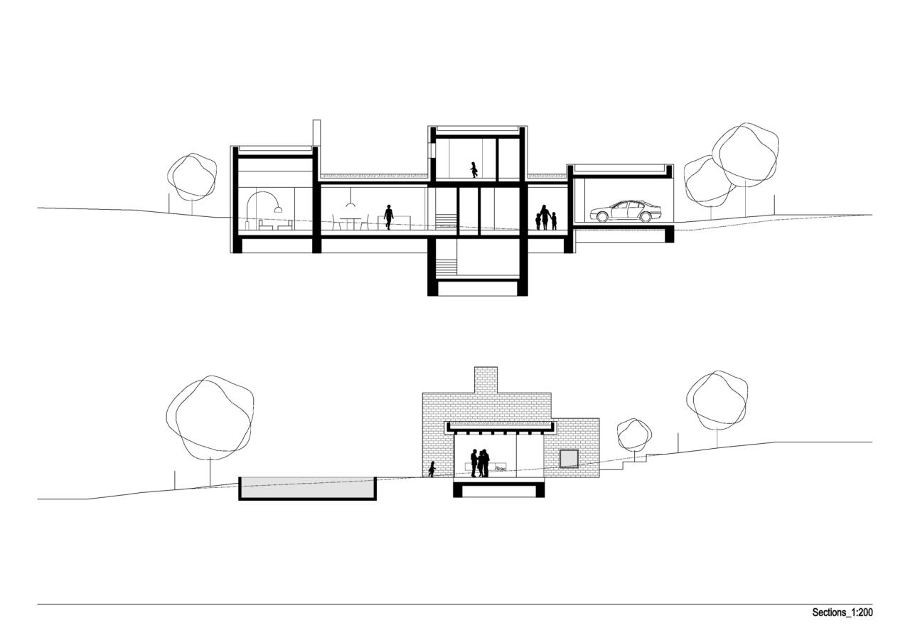 BIM建筑|独立住宅:砖房 ZáhorskéSady / ARCHITEKTI mikulaj & mikulajova BIM建筑|独立住宅:砖房 ZáhorskéSady / ARCHITEKTI mikulaj & mikulajova