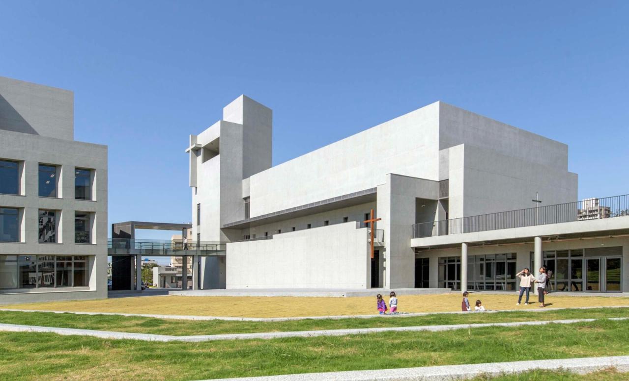 BIM建筑|中华福音神研究学院八德校区教堂 / 潘冀联合建筑师事务所 BIM建筑|中华福音神研究学院八德校区教堂 / 潘冀联合建筑师事务所