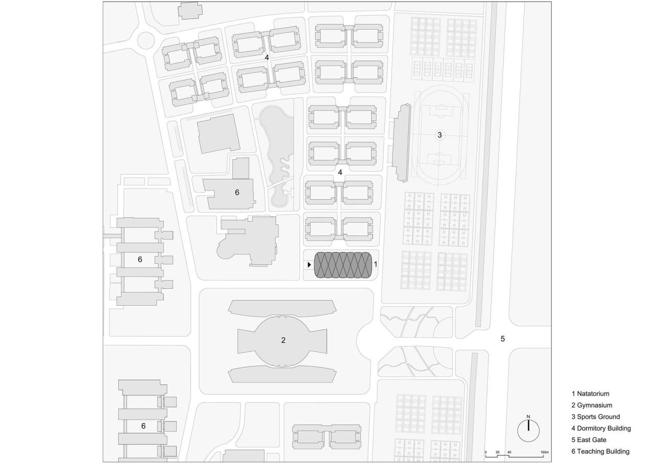 BIM建筑|东南大学游泳馆 / 周琦工作室 BIM建筑|东南大学游泳馆 / 周琦工作室