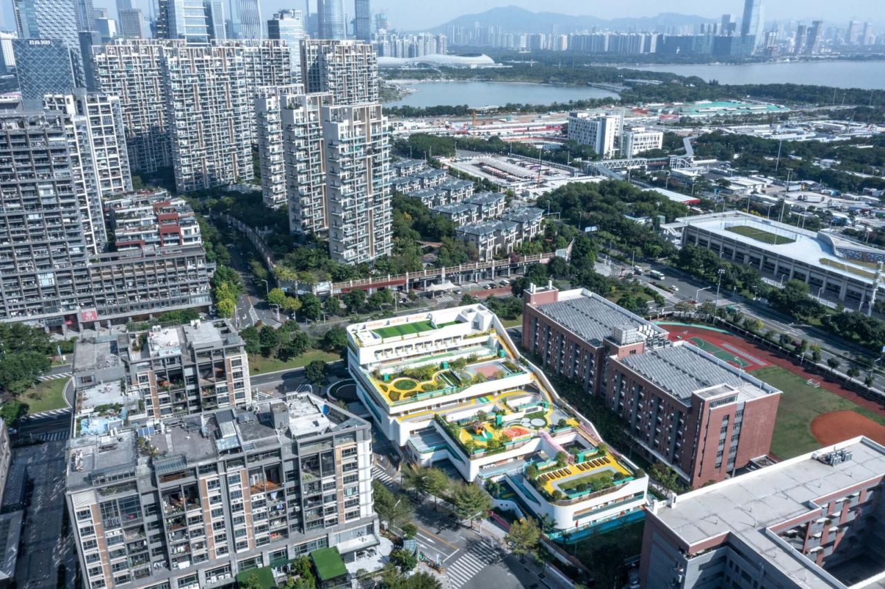 BIM建筑|深圳市南山区教育幼儿园深圳湾分部 / 深圳市天华建筑设计 BIM建筑|深圳市南山区教育幼儿园深圳湾分部 / 深圳市天华建筑设计