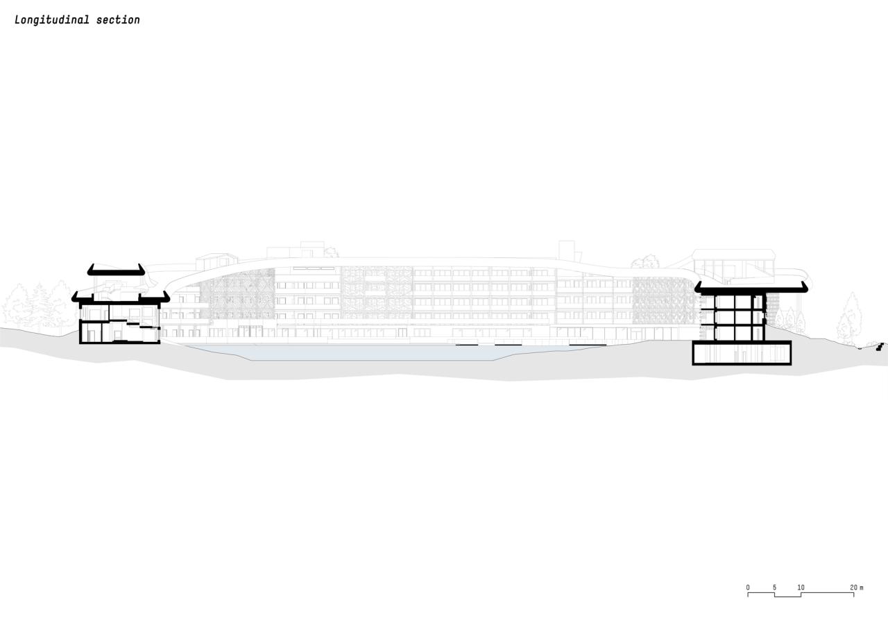 BIM建筑|金属皮肤,阿尔卑斯山下游乐场酒店 / noa* network of architecture BIM建筑|金属皮肤,阿尔卑斯山下游乐场酒店 / noa* network of architecture
