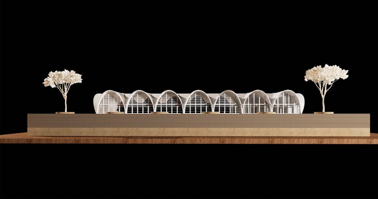 BIM建筑|东南大学游泳馆 / 周琦工作室 BIM建筑|东南大学游泳馆 / 周琦工作室