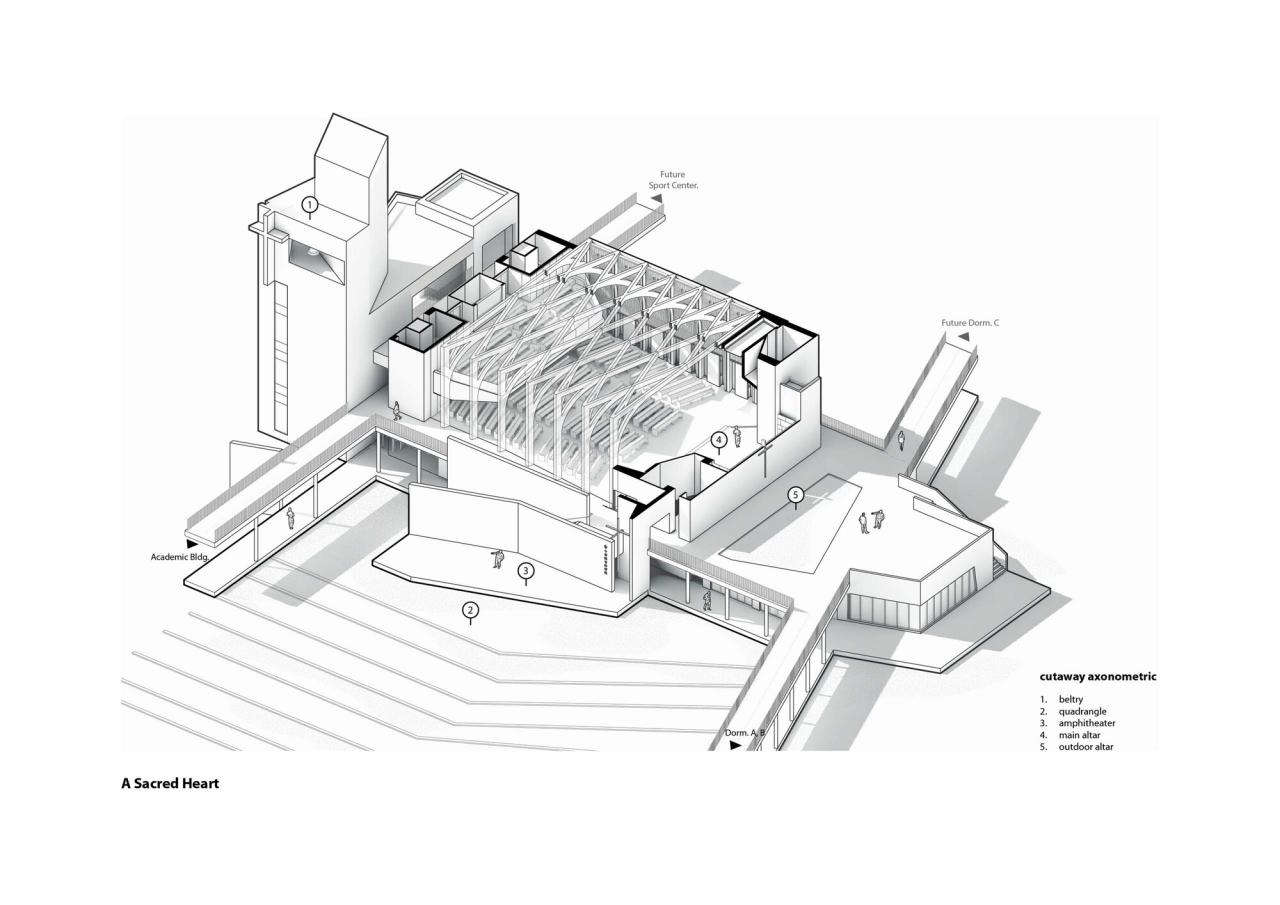 BIM建筑|中华福音神研究学院八德校区教堂 / 潘冀联合建筑师事务所 BIM建筑|中华福音神研究学院八德校区教堂 / 潘冀联合建筑师事务所