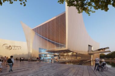 BIM建筑|美国海军新国家博物馆入围方案揭晓:Perkins&Will方案展示-BIM建筑网