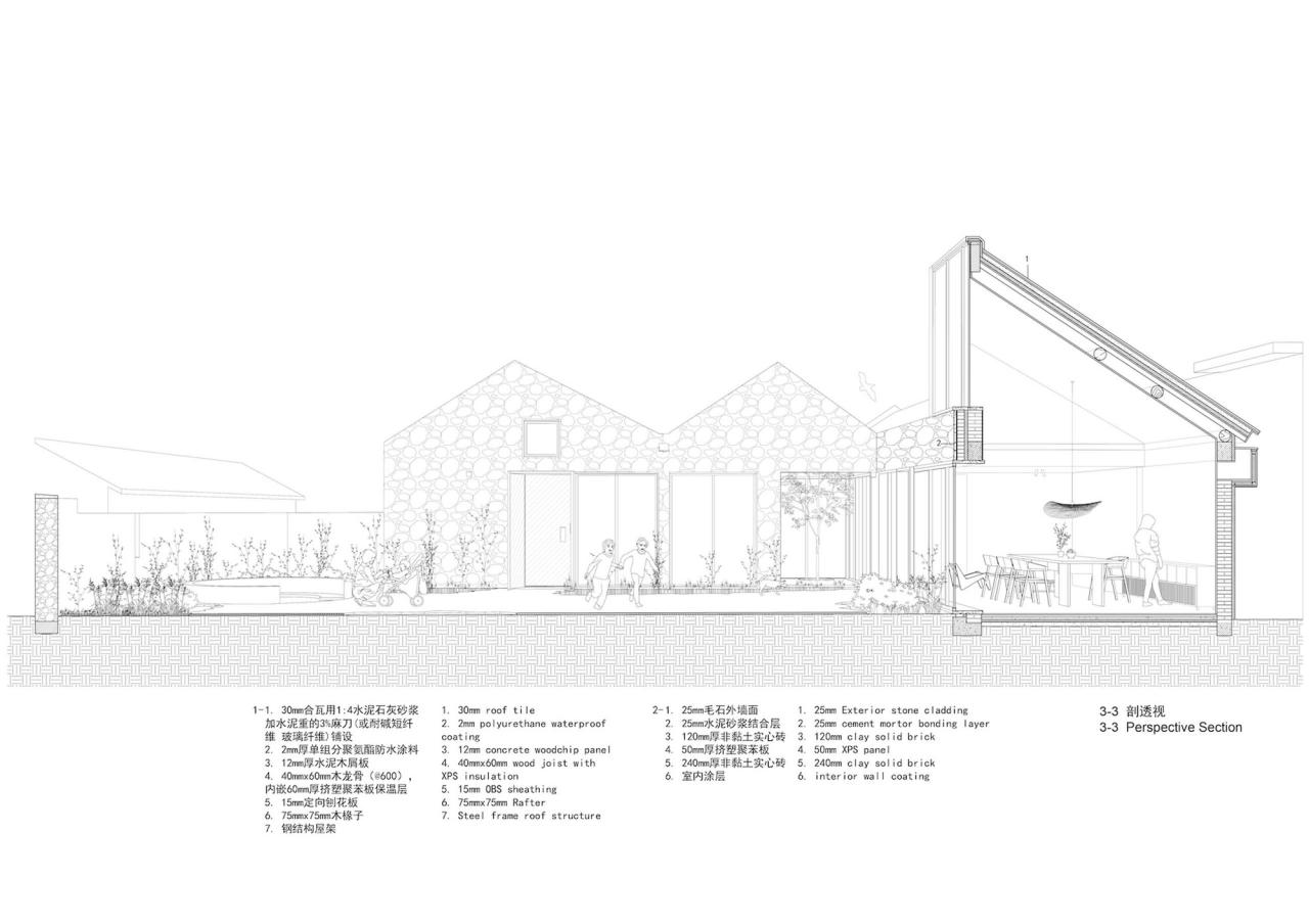 BIM建筑|折山院,西邵渠民宿接待中心 / MAT超级建筑事务所 BIM建筑|折山院,西邵渠民宿接待中心 / MAT超级建筑事务所