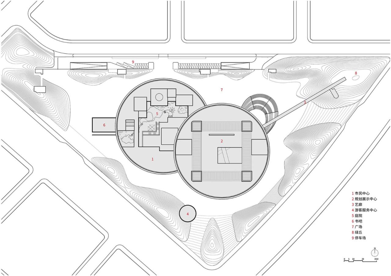 BIM建筑|南京江北市民中心 / MENG建筑创作院 BIM建筑|南京江北市民中心 / MENG建筑创作院
