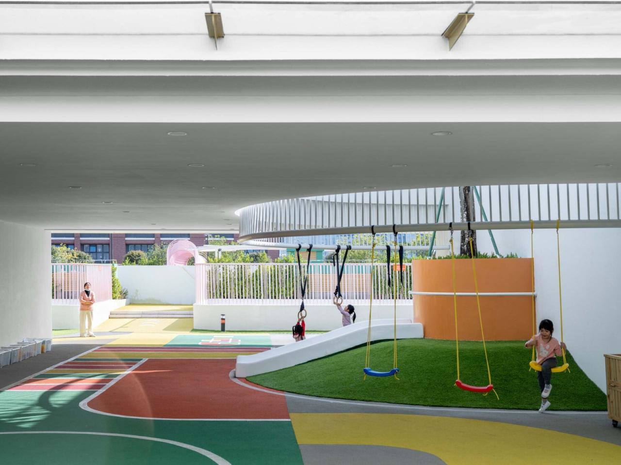 BIM建筑|深圳市南山区教育幼儿园深圳湾分部 / 深圳市天华建筑设计 BIM建筑|深圳市南山区教育幼儿园深圳湾分部 / 深圳市天华建筑设计