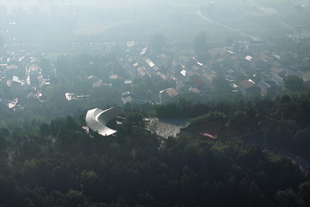 BIM建筑|咕咕来仪,大伾山悬崖驿站 / 繁星建筑工作室 BIM建筑|咕咕来仪,大伾山悬崖驿站 / 繁星建筑工作室