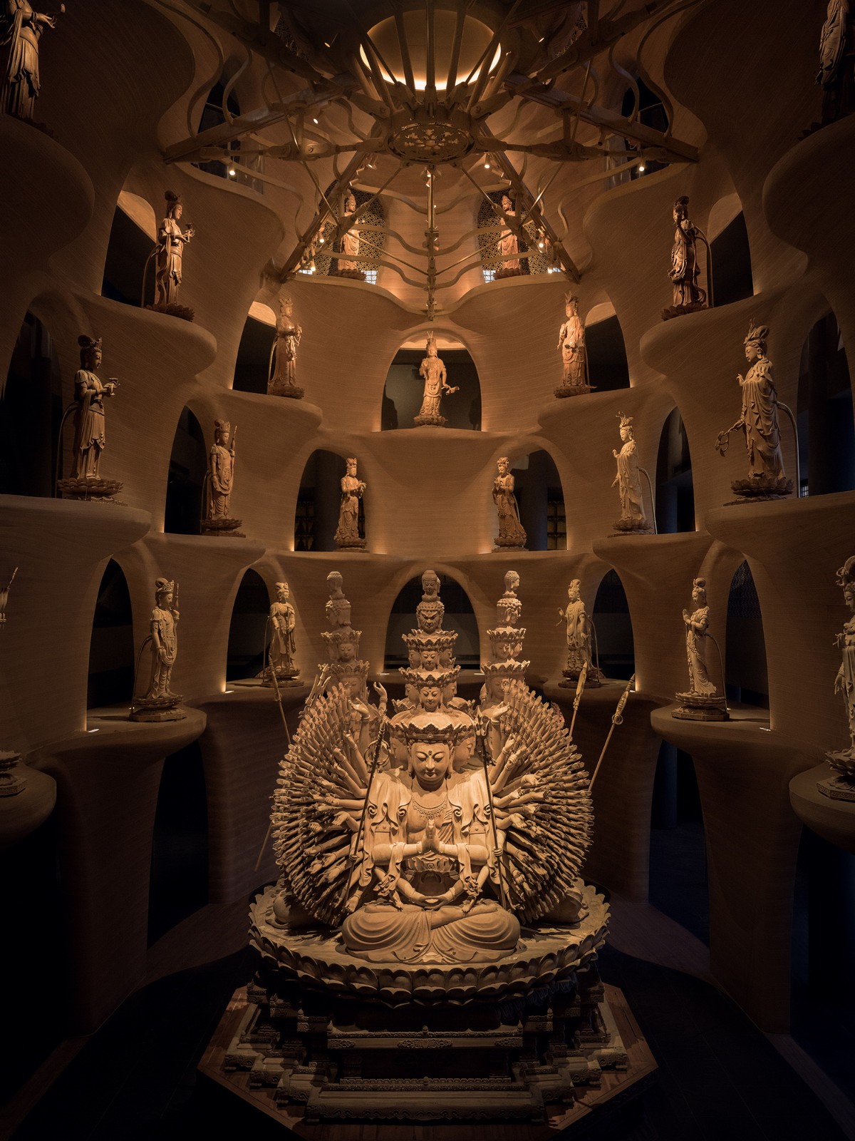 BIM建筑|祖山济心寺·木佛博物馆 /建筑营设计工作室 BIM建筑|祖山济心寺·木佛博物馆 /建筑营设计工作室