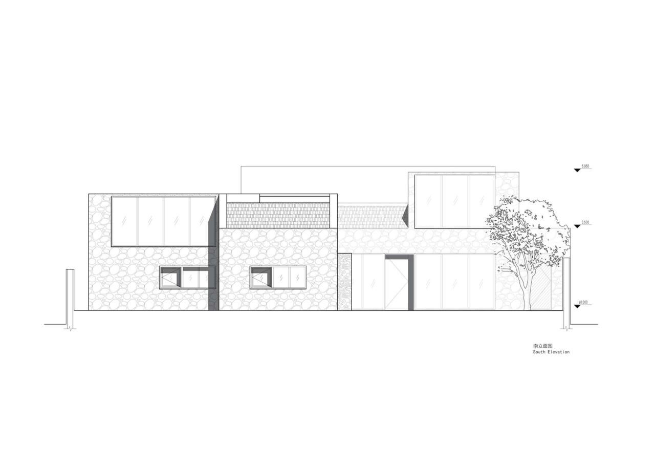 BIM建筑|折山院,西邵渠民宿接待中心 / MAT超级建筑事务所 BIM建筑|折山院,西邵渠民宿接待中心 / MAT超级建筑事务所