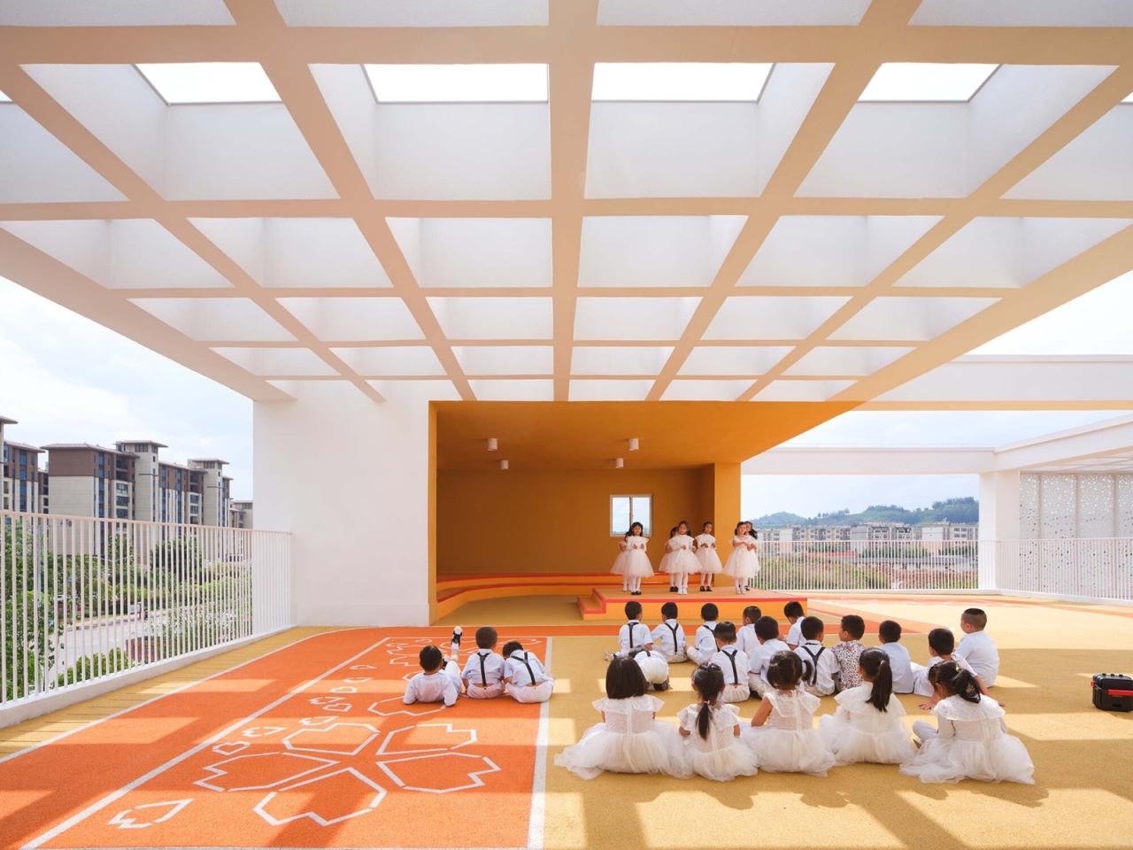 BIM建筑|普洱市思茅区小凤凰幼儿园 / 华南理工大学建筑设计研究院 陶郅工作室 BIM建筑|普洱市思茅区小凤凰幼儿园 / 华南理工大学建筑设计研究院 陶郅工作室