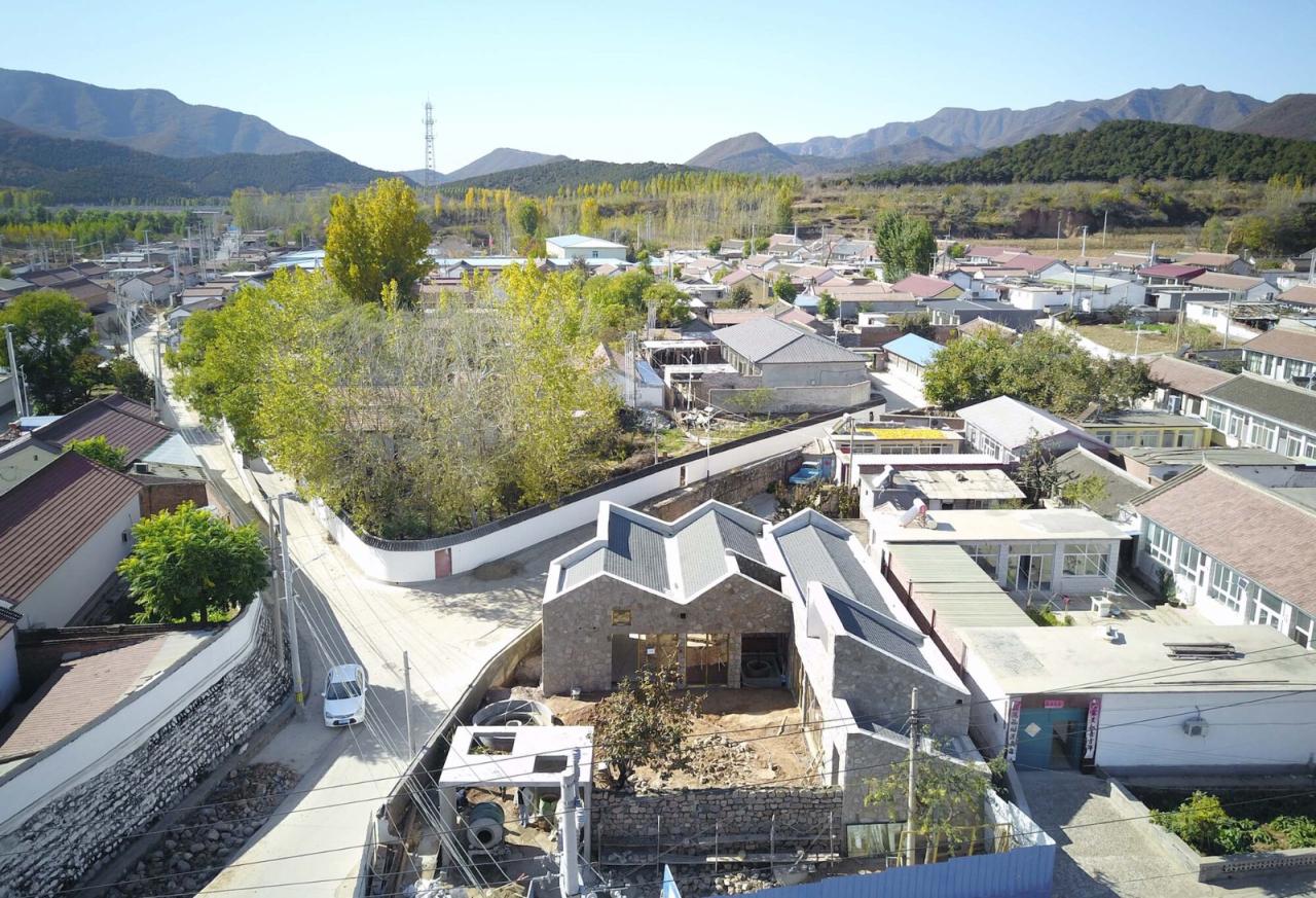 BIM建筑|折山院,西邵渠民宿接待中心 / MAT超级建筑事务所 BIM建筑|折山院,西邵渠民宿接待中心 / MAT超级建筑事务所