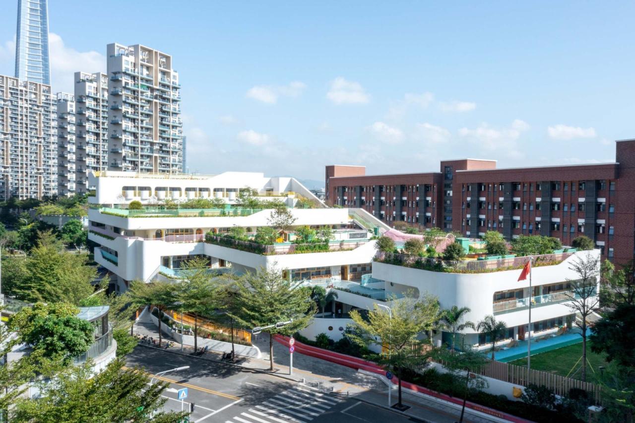 BIM建筑|深圳市南山区教育幼儿园深圳湾分部 / 深圳市天华建筑设计 BIM建筑|深圳市南山区教育幼儿园深圳湾分部 / 深圳市天华建筑设计