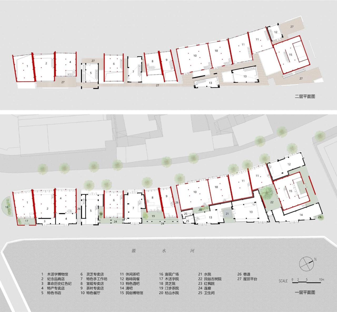 BIM建筑|旌德水街更新改造 / 未形建筑 BIM建筑|旌德水街更新改造 / 未形建筑