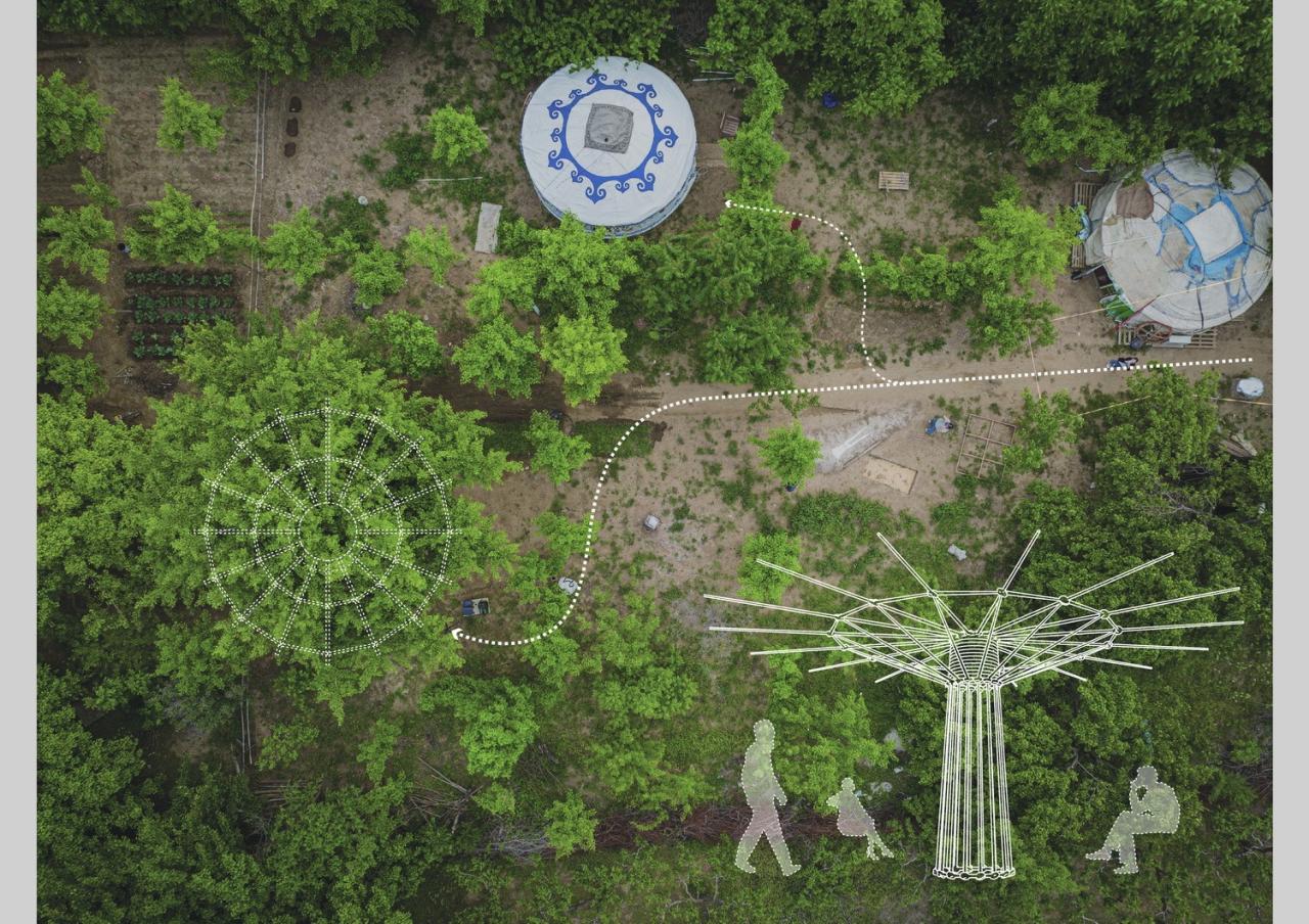 BIM建筑|拥抱可持续:竹装置 Tree of Life / UK Studio BIM建筑|拥抱可持续:竹装置 Tree of Life / UK Studio