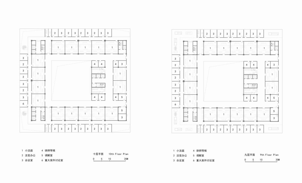 BIM建筑|凝固的正义•常州市中级人民法院扩建 / 简和建筑 BIM建筑|凝固的正义•常州市中级人民法院扩建 / 简和建筑