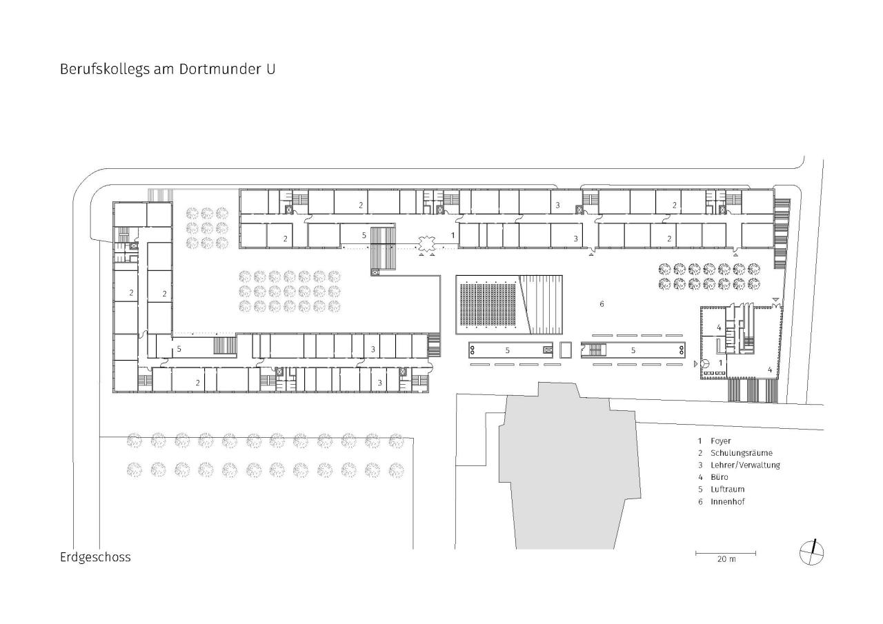 BIM建筑|德国多特蒙德U艺术创意中心及职业教育学园 / Gerber Architekten BIM建筑|德国多特蒙德U艺术创意中心及职业教育学园 / Gerber Architekten