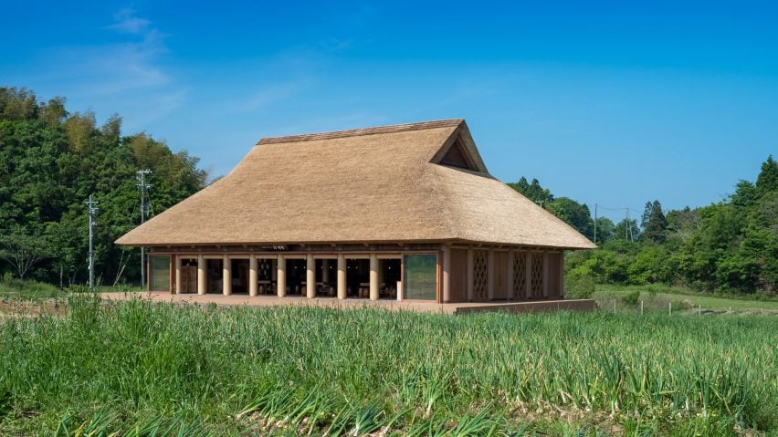 BIM建筑|坂茂设计茅草和纸板管农民餐厅 BIM建筑|坂茂设计茅草和纸板管农民餐厅