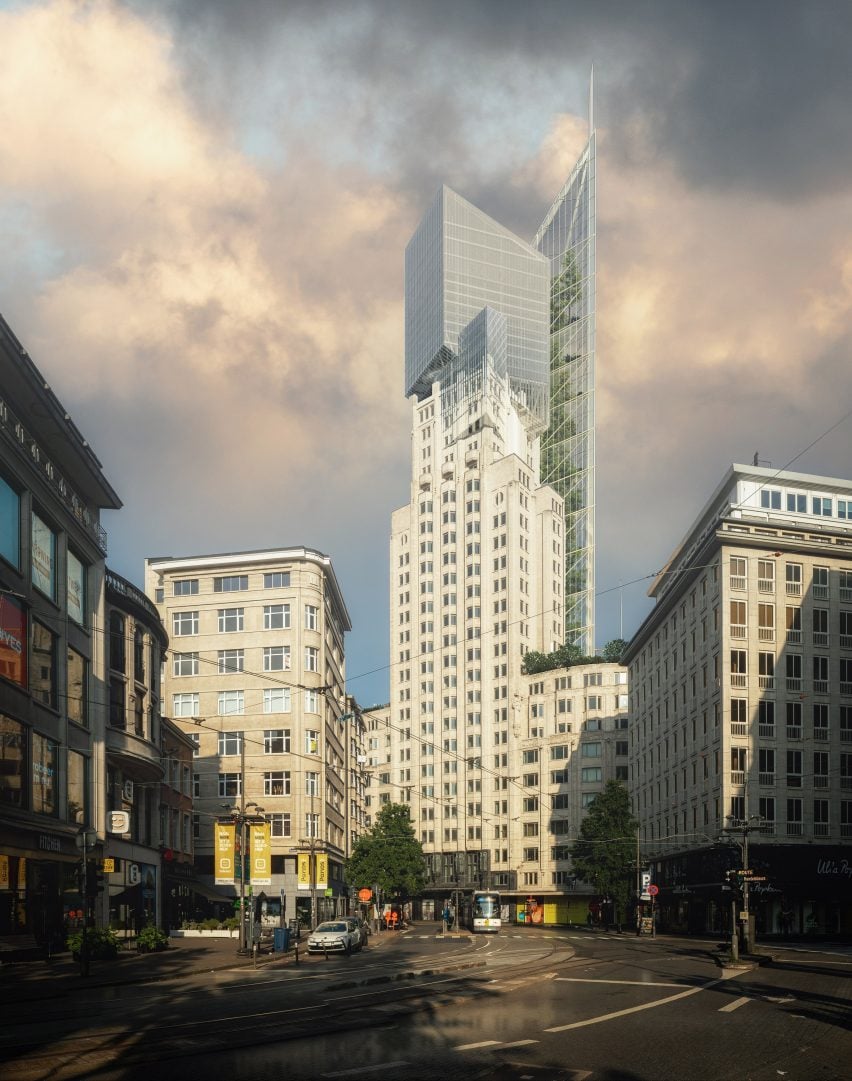 BIM建筑|里伯斯金将为安特卫普艺术装饰塔添加扩建 BIM建筑|里伯斯金将为安特卫普艺术装饰塔添加扩建