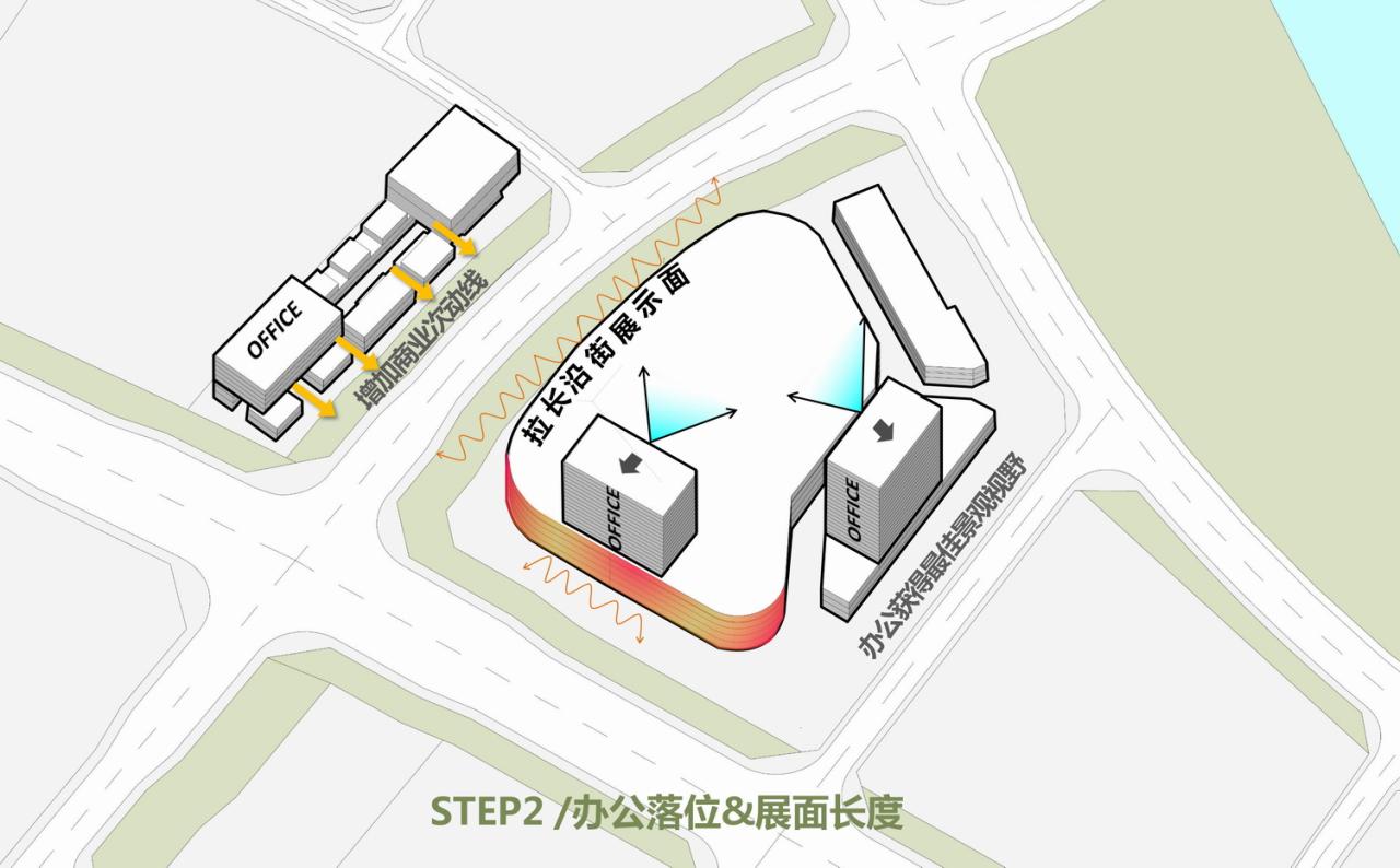 BIM建筑|山水之城·泰汶城市广场 / 简和建筑 BIM建筑|山水之城·泰汶城市广场 / 简和建筑