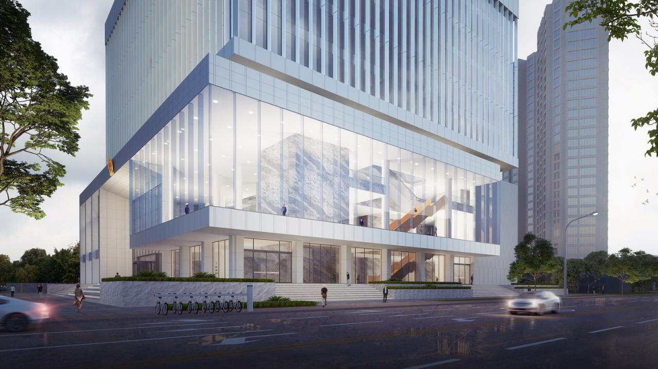 BIM建筑|凝固的正义•常州市中级人民法院扩建 / 简和建筑 BIM建筑|凝固的正义•常州市中级人民法院扩建 / 简和建筑