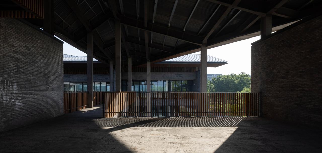 BIM建筑|台州路廊驿站 / 园舍建筑景观 BIM建筑|台州路廊驿站 / 园舍建筑景观