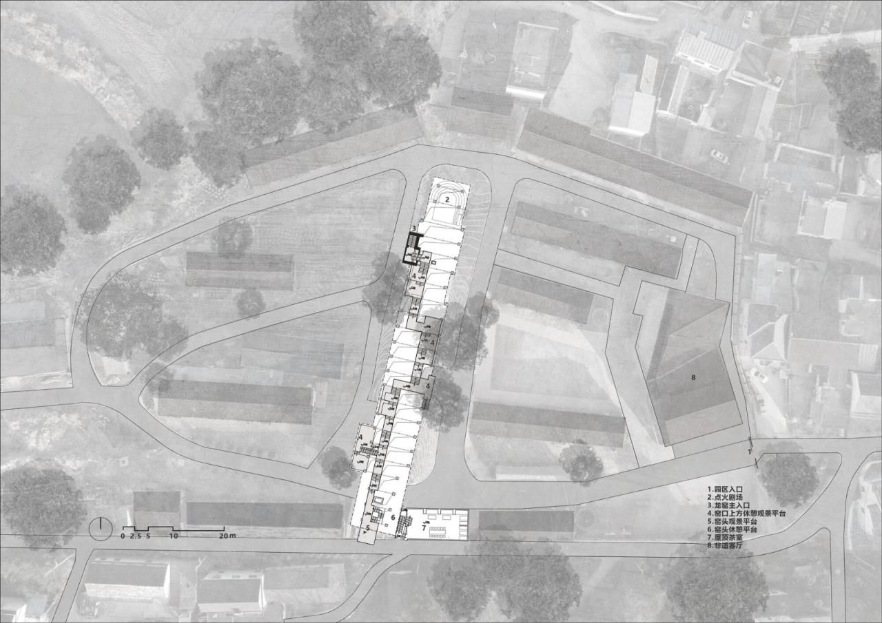 BIM建筑|安徽潜山痘姆龙窑及非遗客厅 / 灰空间建筑事务所 BIM建筑|安徽潜山痘姆龙窑及非遗客厅 / 灰空间建筑事务所