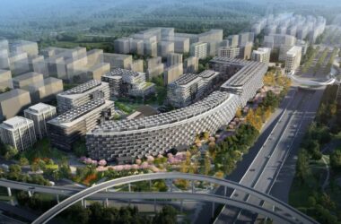 BIM建筑|律动绿洲,超越凝固时刻:临空超大型围合式建筑 / BAU建筑与城市设计事务所-BIM建筑网