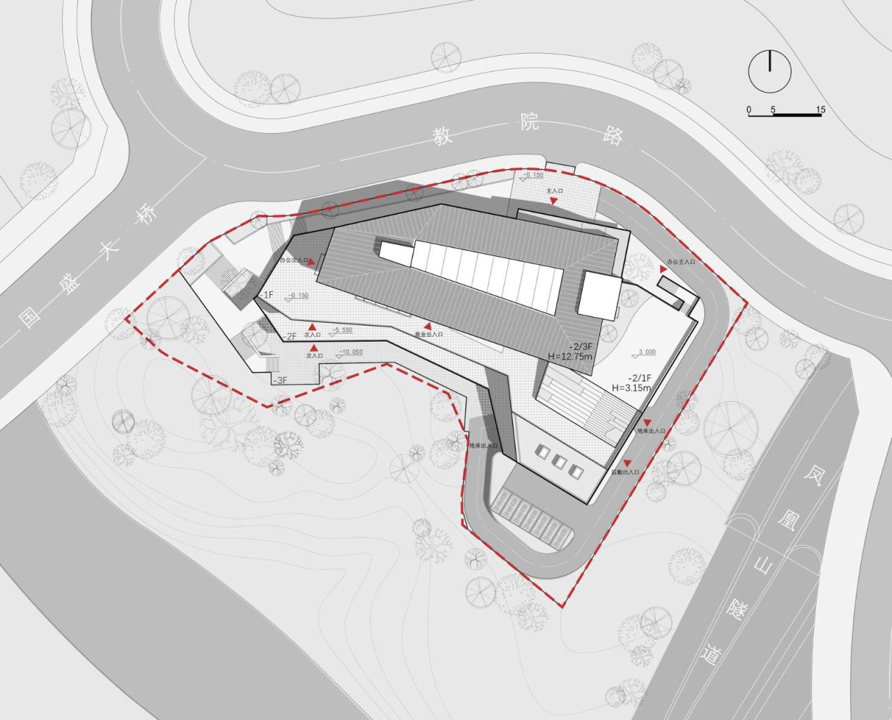 BIM建筑|磁器口服务中心 / 重庆悦集建筑设计 BIM建筑|磁器口服务中心 / 重庆悦集建筑设计