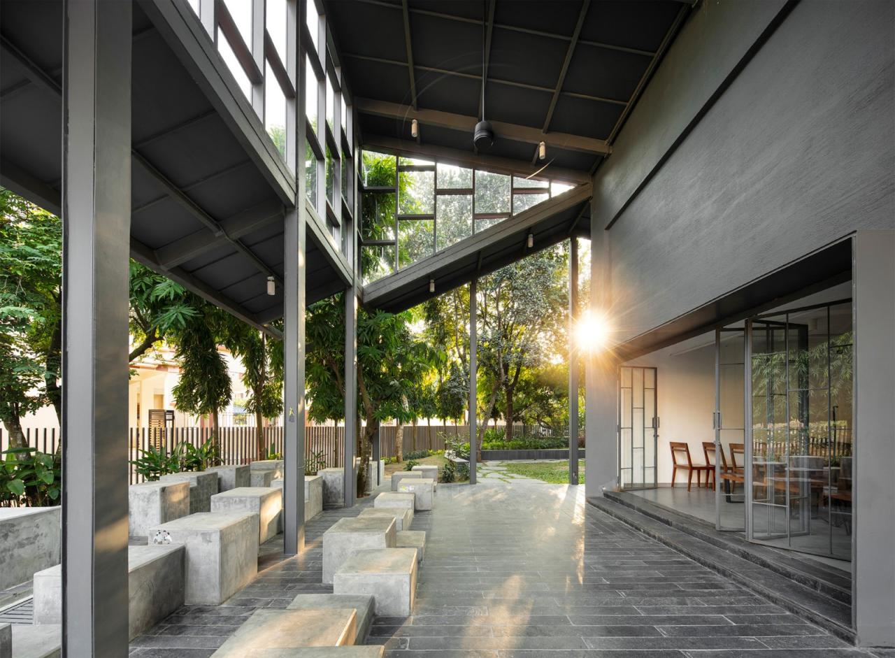 BIM建筑|Arthshila文化中心 – 文化适应及再利用私人基础设施 / Abin Design Studio BIM建筑|Arthshila文化中心 – 文化适应及再利用私人基础设施 / Abin Design Studio