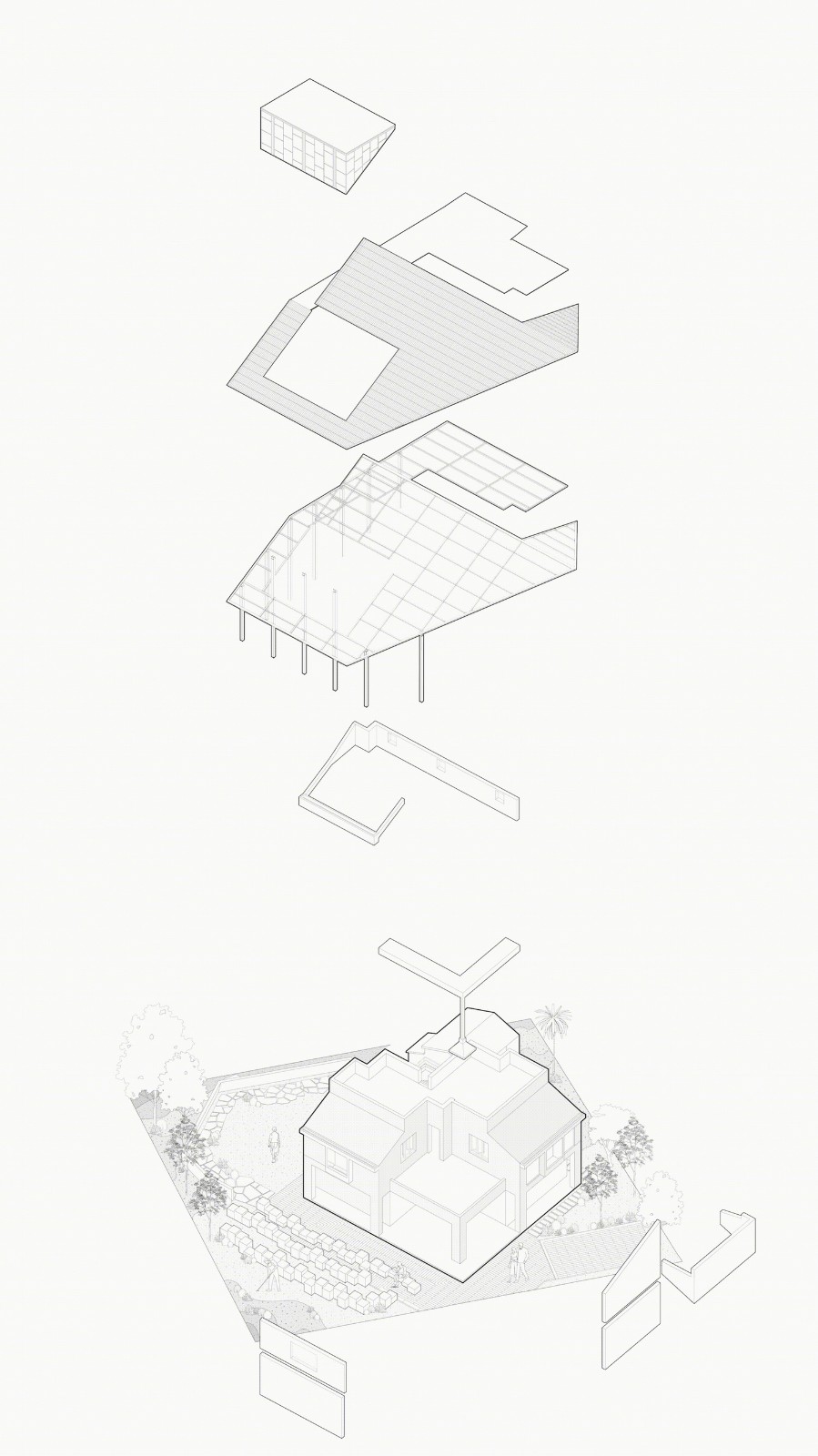 BIM建筑|Arthshila文化中心 – 文化适应及再利用私人基础设施 / Abin Design Studio BIM建筑|Arthshila文化中心 – 文化适应及再利用私人基础设施 / Abin Design Studio