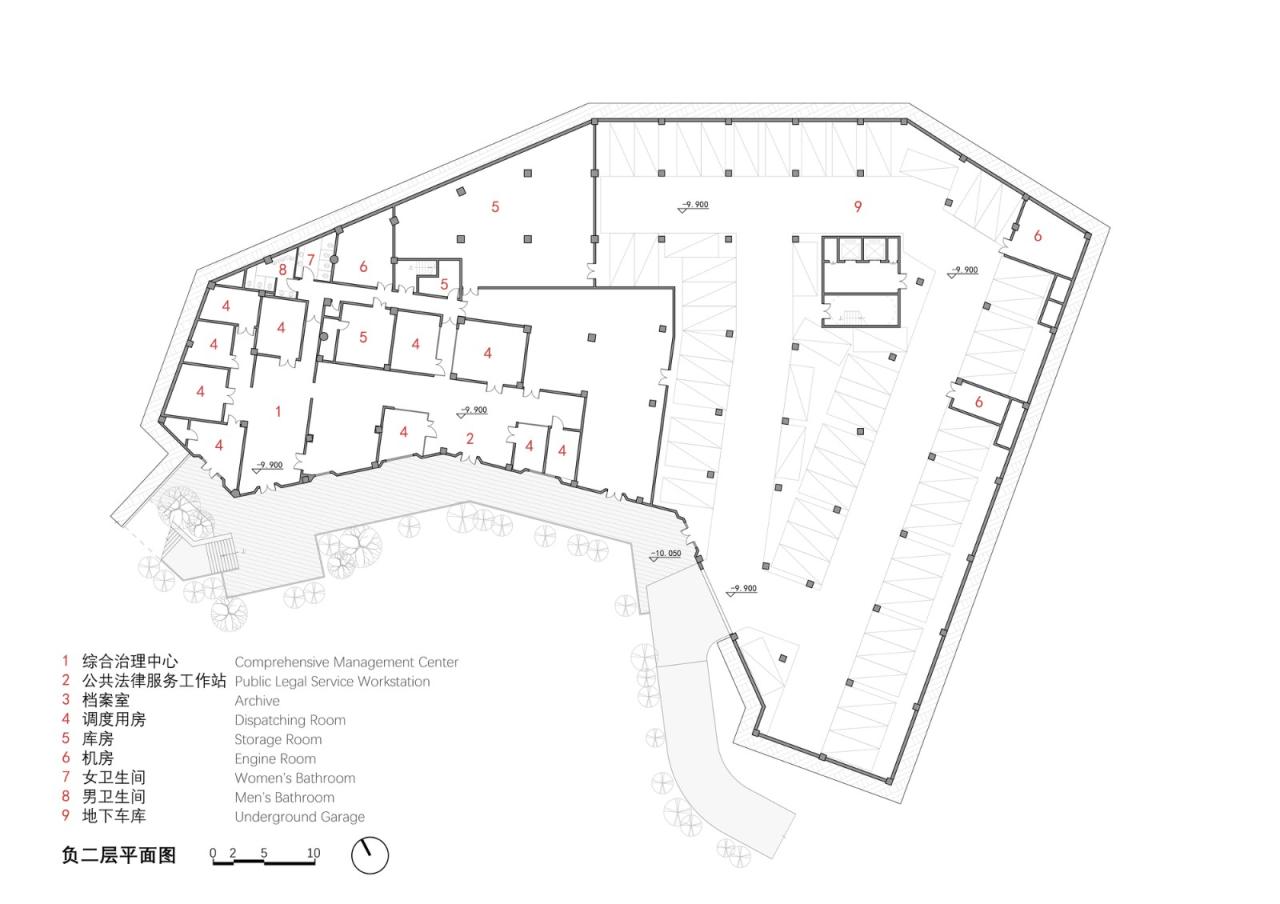 BIM建筑|磁器口服务中心 / 重庆悦集建筑设计 BIM建筑|磁器口服务中心 / 重庆悦集建筑设计