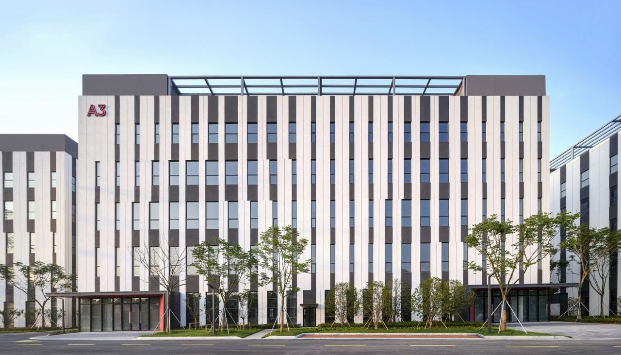 BIM建筑|跳动的色彩×微笑的曲线,园区建筑注入活力与情感:苏州新扬产业园 / FTA BIM建筑|跳动的色彩×微笑的曲线,园区建筑注入活力与情感:苏州新扬产业园 / FTA