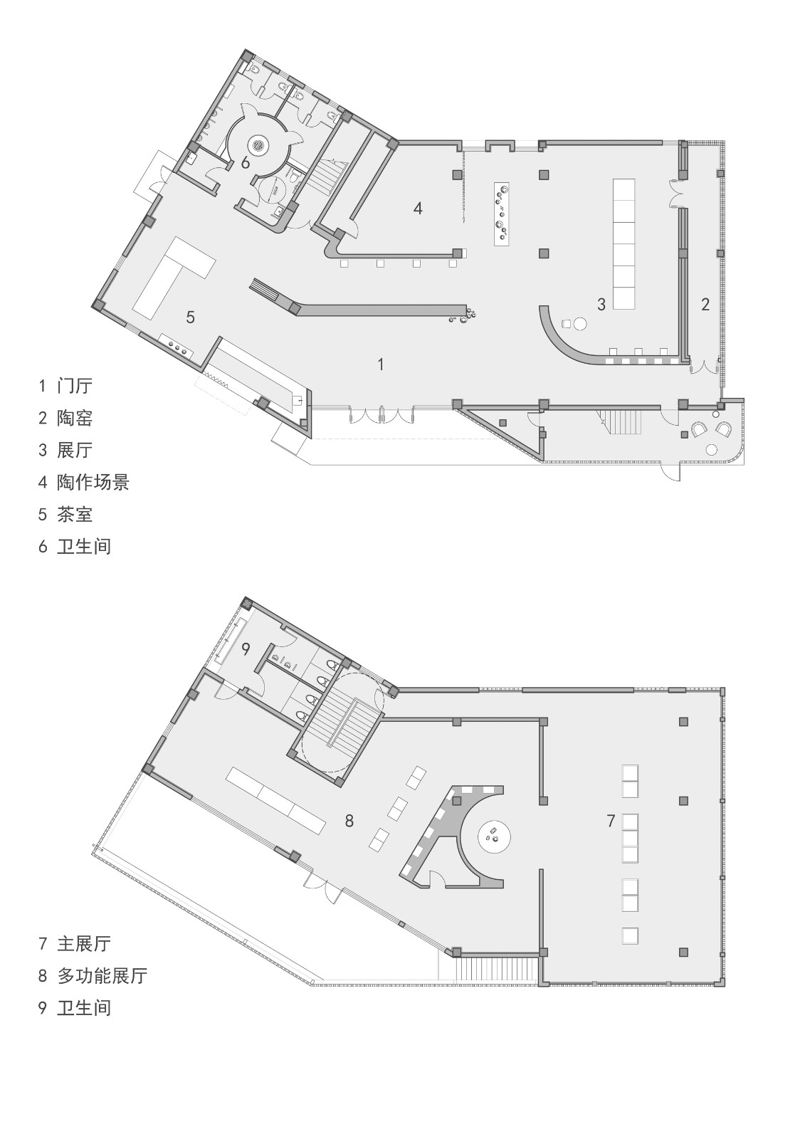 BIM建筑|安徽潜山痘姆龙窑及非遗客厅 / 灰空间建筑事务所 BIM建筑|安徽潜山痘姆龙窑及非遗客厅 / 灰空间建筑事务所