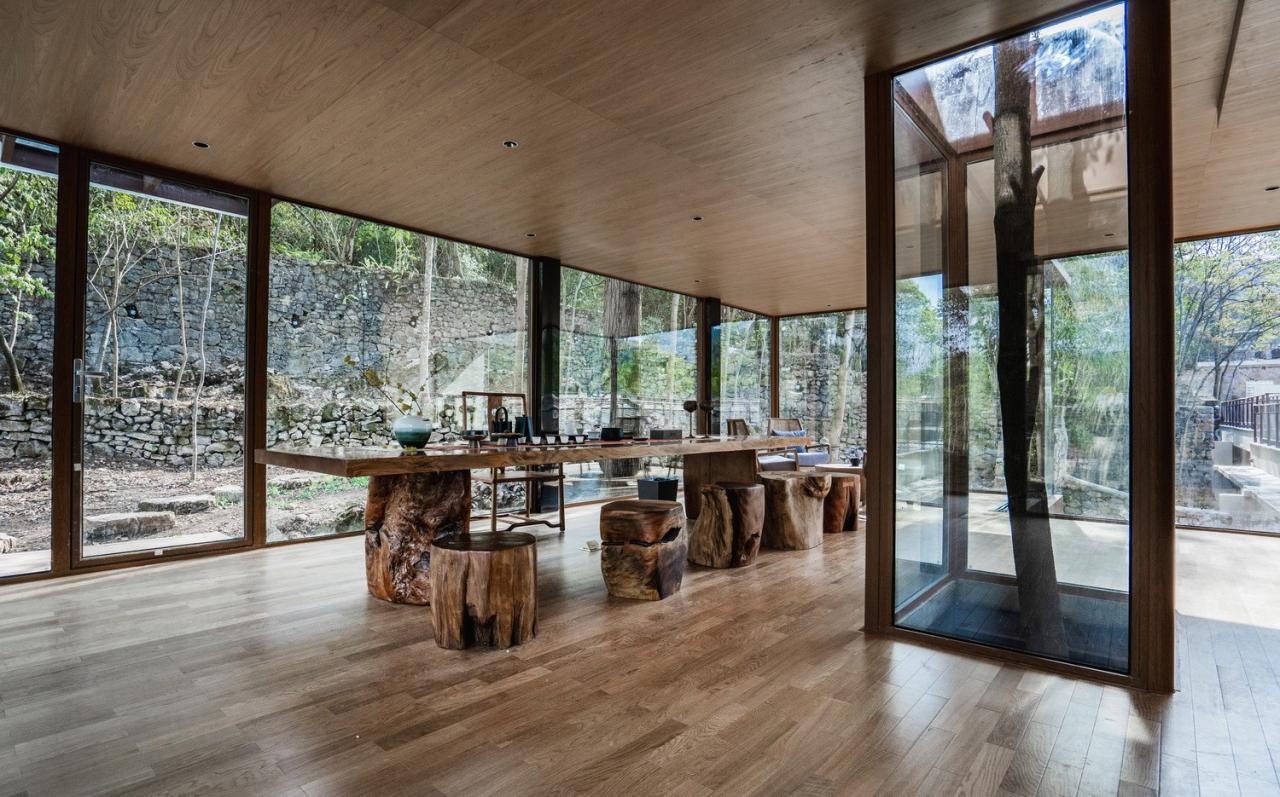 BIM建筑|瀑布下的诗意栖居:尧珈•瀑布村 /上海尧舜建筑设计有限公司 BIM建筑|瀑布下的诗意栖居:尧珈•瀑布村 /上海尧舜建筑设计有限公司