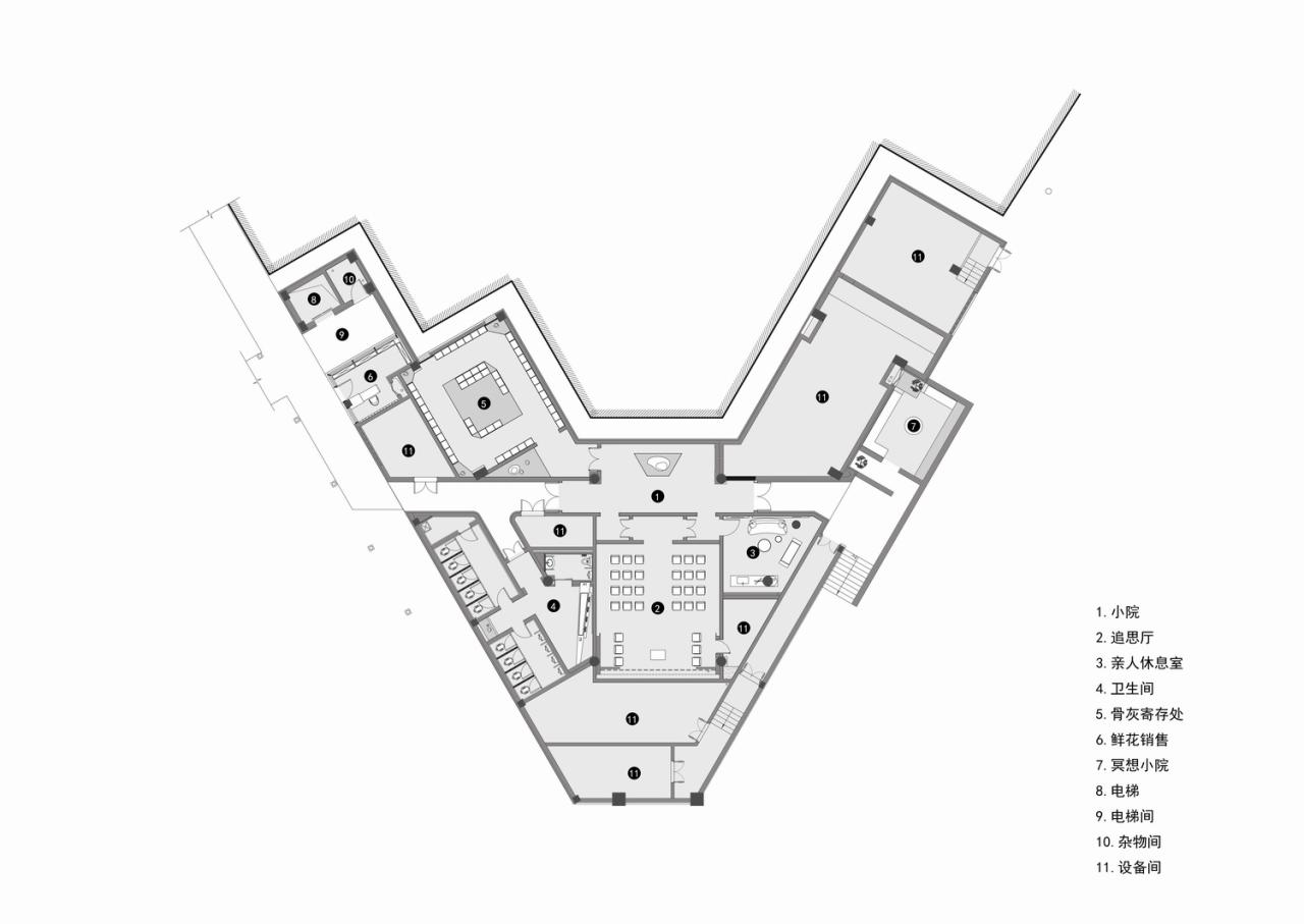 BIM建筑|化作天上的星星, 静美的灵魂栖息地:石家庄安德生命纪念公园·云镜 / 小隐建筑 BIM建筑|化作天上的星星, 静美的灵魂栖息地:石家庄安德生命纪念公园·云镜 / 小隐建筑