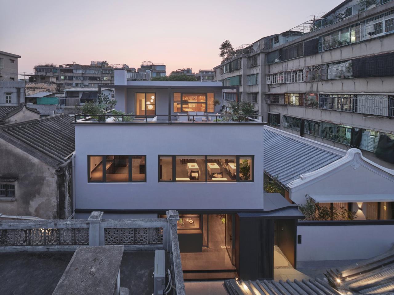BIM建筑|潮州有熊酒店 / 以靠建筑 BIM建筑|潮州有熊酒店 / 以靠建筑
