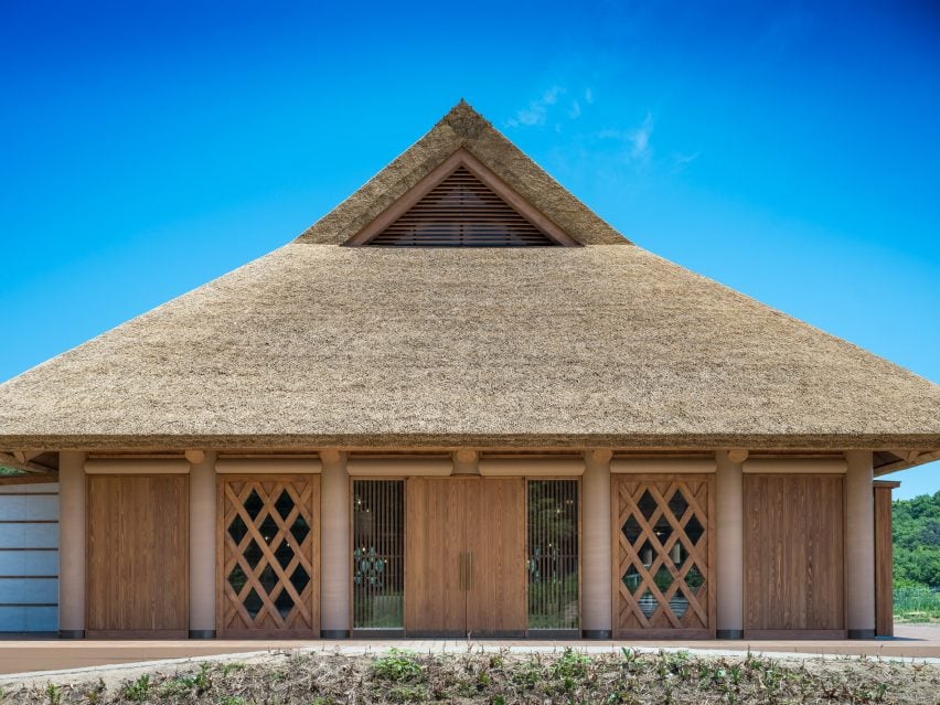 BIM建筑|坂茂设计茅草和纸板管农民餐厅 BIM建筑|坂茂设计茅草和纸板管农民餐厅