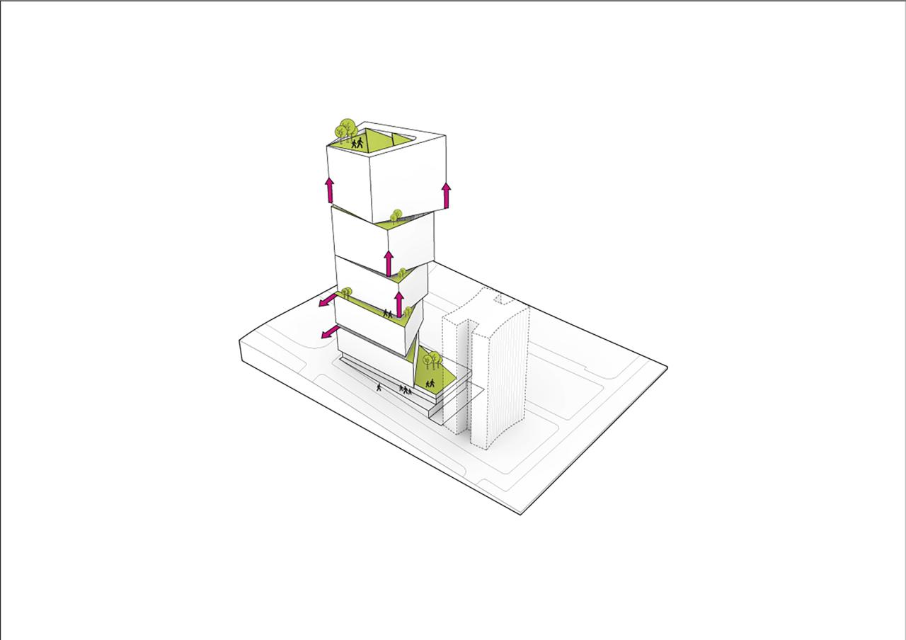 BIM建筑|首个塔楼改造 Quay Quarter,‘嫁接’新楼板 / 3XN BIM建筑|首个塔楼改造 Quay Quarter,‘嫁接’新楼板 / 3XN