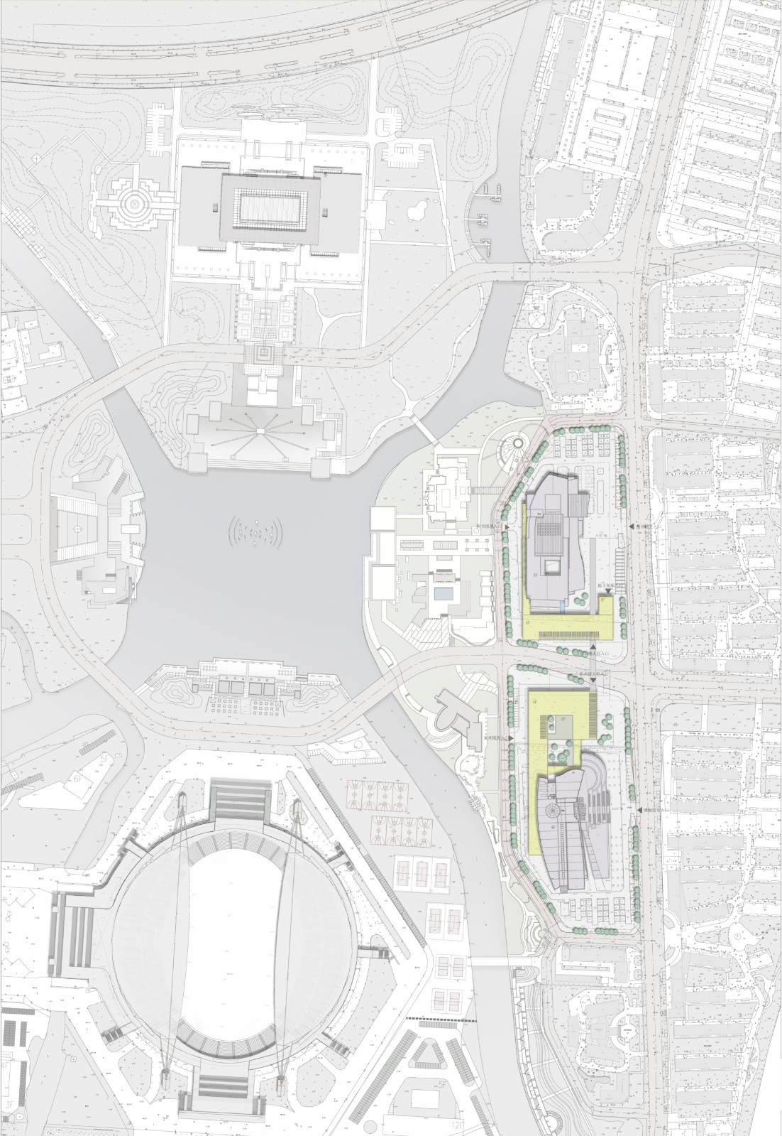 BIM建筑|“纪念空间的更新重塑”嘉兴博物馆图书馆改扩建 / 秦洛峰-STI Studio+浙江省院 BIM建筑|“纪念空间的更新重塑”嘉兴博物馆图书馆改扩建 / 秦洛峰-STI Studio+浙江省院