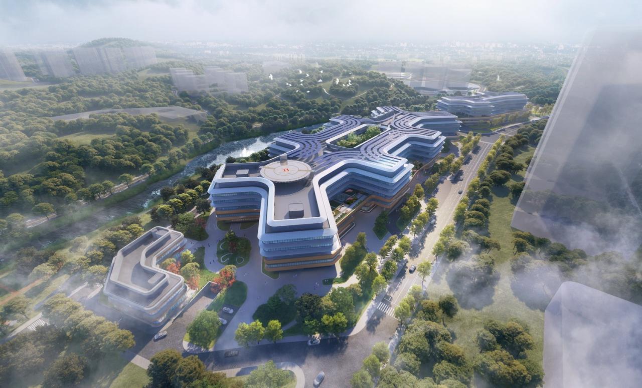 BIM建筑|以山水动脉形塑医校综合体:南方科技大学医学院及 南方科技大学附属医院 / 盖博建筑设计事务所 BIM建筑|以山水动脉形塑医校综合体:南方科技大学医学院及 南方科技大学附属医院 / 盖博建筑设计事务所