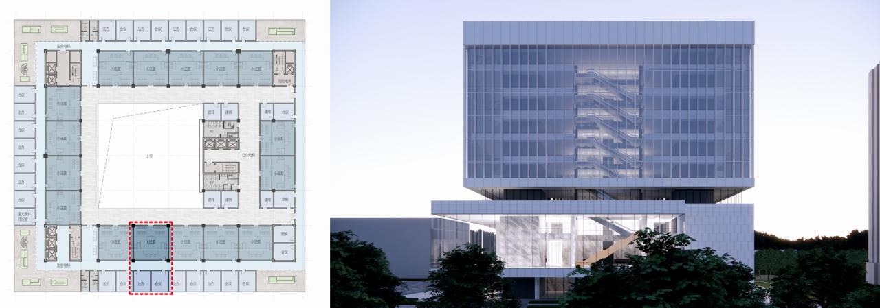BIM建筑|凝固的正义•常州市中级人民法院扩建 / 简和建筑 BIM建筑|凝固的正义•常州市中级人民法院扩建 / 简和建筑