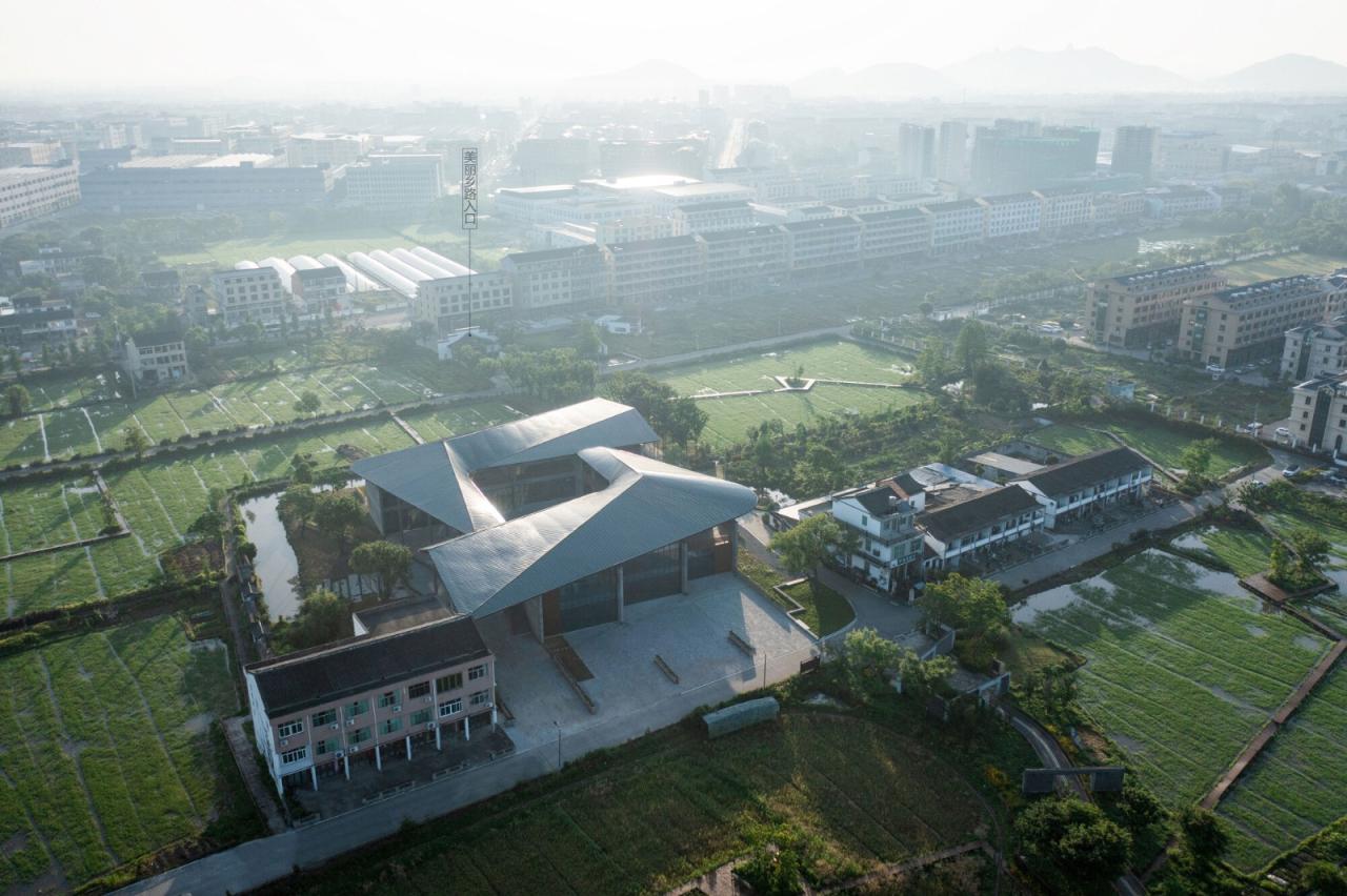 BIM建筑|台州路廊驿站 / 园舍建筑景观 BIM建筑|台州路廊驿站 / 园舍建筑景观