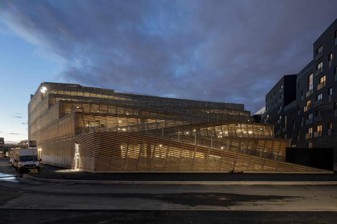 BIM建筑|梯田停车场 Saukonlaituri / ALA Architects BIM建筑|梯田停车场 Saukonlaituri / ALA Architects