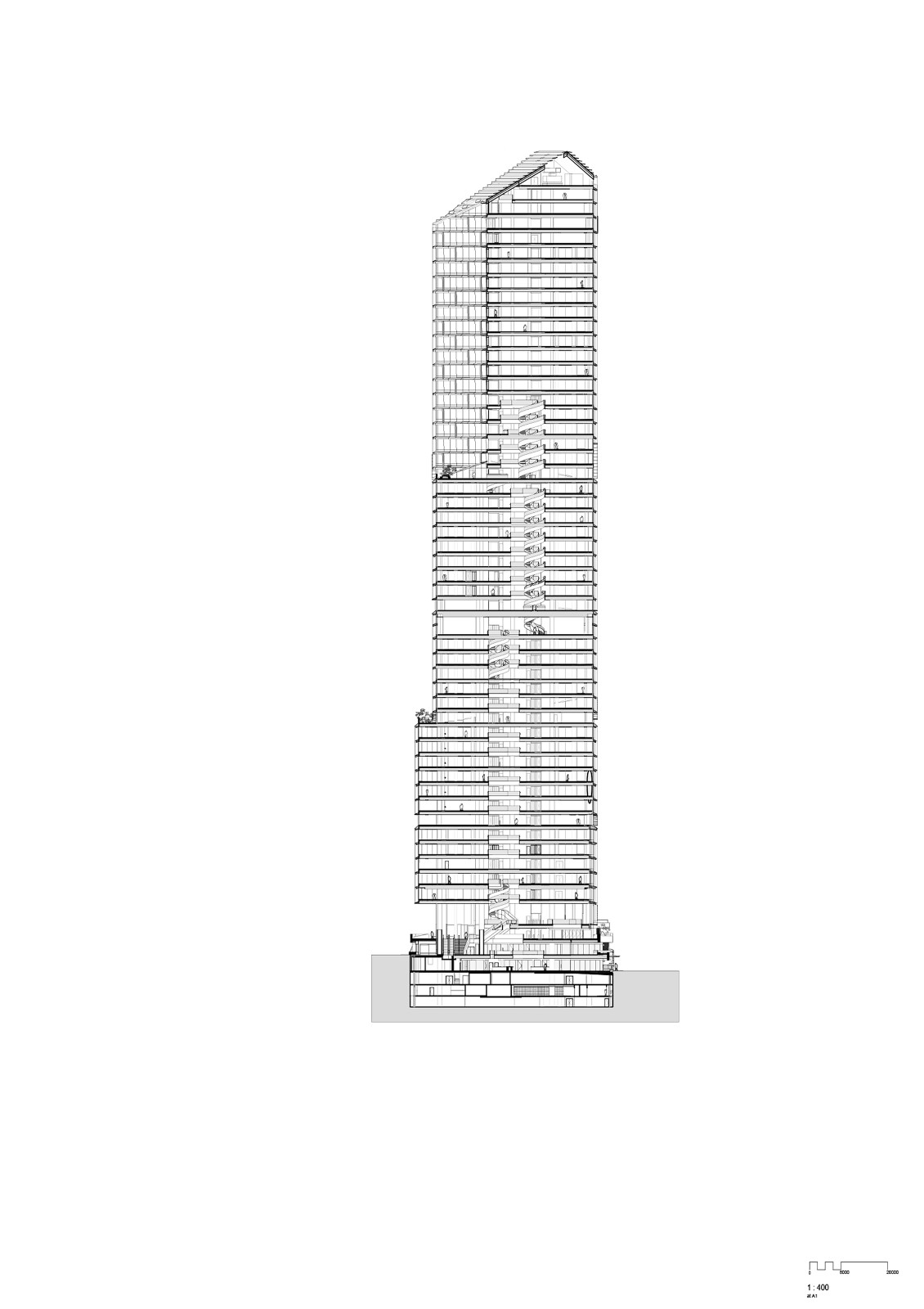 BIM建筑|首个塔楼改造 Quay Quarter,‘嫁接’新楼板 / 3XN BIM建筑|首个塔楼改造 Quay Quarter,‘嫁接’新楼板 / 3XN