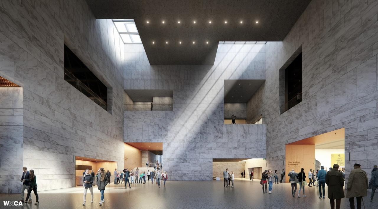BIM建筑|波兰华沙的波兰历史博物馆和波兰陆军博物馆方案 / WXCA BIM建筑|波兰华沙的波兰历史博物馆和波兰陆军博物馆方案 / WXCA